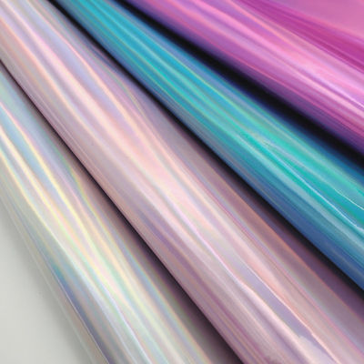 Le miroir laser en cuir PU et en faux en cuir reflétant l' argent