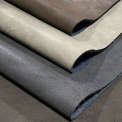 Simulation de cuir en microfibres PU pour chaussures à l'ancienne