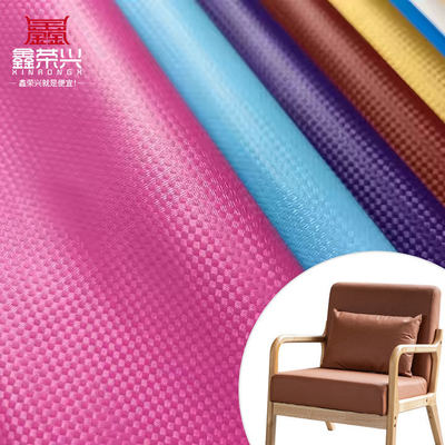 PVC en cuir synthétique tissé en fibre de carbone de grain de petit carré Grille intérieure de voiture Emballage en cuir large de 1,5 '