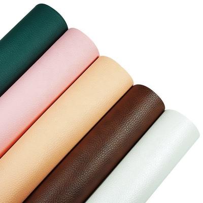 PVC Litchi Grain cuir synthétique pour meubles largeur 54"