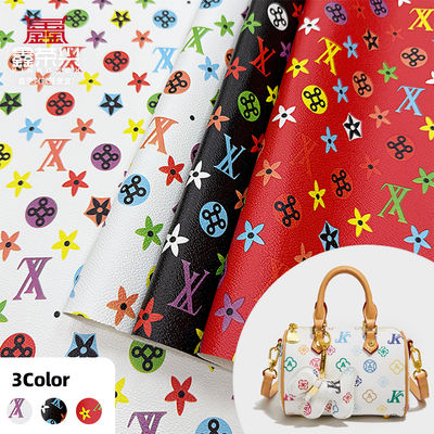 Similicuir PVC imprimé imperméable pour sacs et artisanat