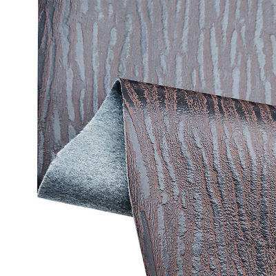 Vente en gros en Pvc en cuir à rayures en cuir synthétique en bois Impression Emballage Portemonnaie Boîte à chaussures Carnet de notes Fabrique en faux cuir