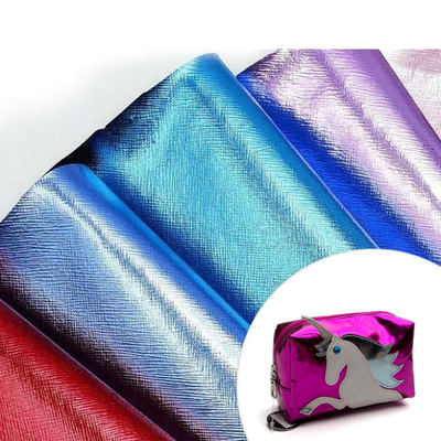 Faux cuir synthétique à motif croisé pour filtre en film métallique PVC, sac à main, portefeuille, étui, chaussures, cahier