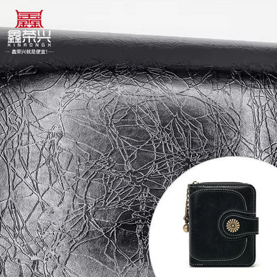 Vente en gros de PVC Highlights de 006 Highlights éclair Modèle de grain Artificiel en cuir synthétique Portemonnaie Boîte à chaussures Carnet de notes Tissu