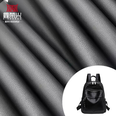 Cuir synthétique artificiel grain de vachette PVC pour sac, canapé, bagage, set de table, tissu simili cuir