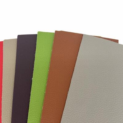 PVC résistant à l'usure Litchi grain en relief cuir synthétique artificiel pour siège auto tapis canapé chaise ceinture faux tissu en cuir