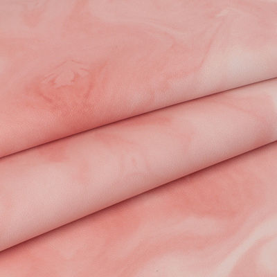 1.0mm Impression numérique Marbre PVC faux cuir bas brossé pour sac à main