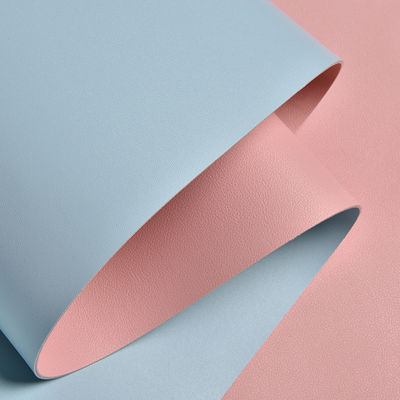 Sac imperméable en PVC en cuir artificiel à double face de couleur mixte