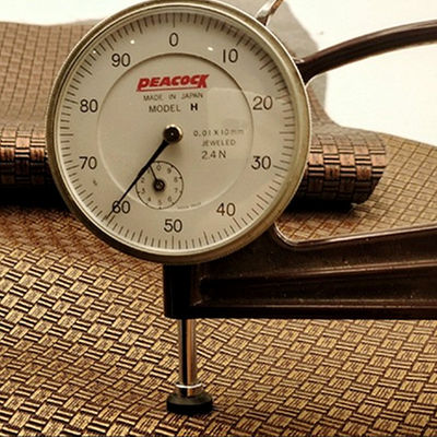 Sacs d'emballage projets en faux cuir en PVC tissus en cuivre antique tricoté