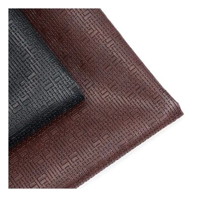 Emballage tissé en PVC tricoté en faux cuir vintage