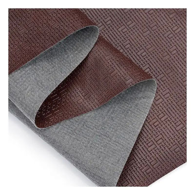 Emballage tissé en PVC tricoté en faux cuir vintage