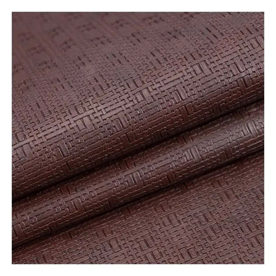 Emballage tissé en PVC tricoté en faux cuir vintage