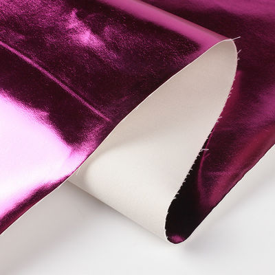 0.5mm Laser Grave PU cuir écologique métal brillant cuir PU