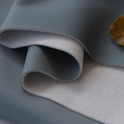 Tissu d'ameublement en faux cuir en PVC Lychee Canapé en PVC cuir résistant aux rayures