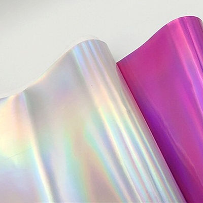 Le miroir laser en cuir PU et en faux en cuir reflétant l' argent