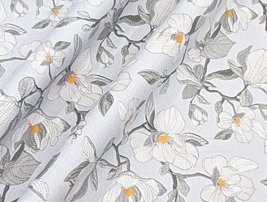 0.8mm Imprimé de base de fleurs brossé en PVC cuir pour sac à main boîte d'emballage boîte de téléphone décoration de l'usage