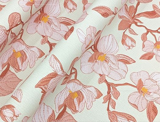 0.8mm Imprimé de base de fleurs brossé en PVC cuir pour sac à main boîte d'emballage boîte de téléphone décoration de l'usage