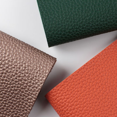 Le cuir en PVC doux pour sacs est fabriqué sur mesure en coton et velours.