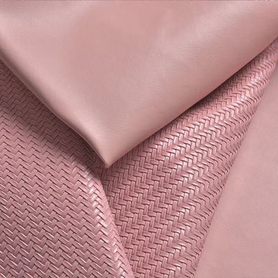 1.2mm Matte de paille tissée en PVC Matériau de chaussures de mode sac à main de cuir de décoration de maison