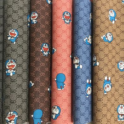 Lettre GD dessinée Jingle Cat PVC faux sacs en cuir étuis téléphonique boîte d'emballage Tissu en cuir