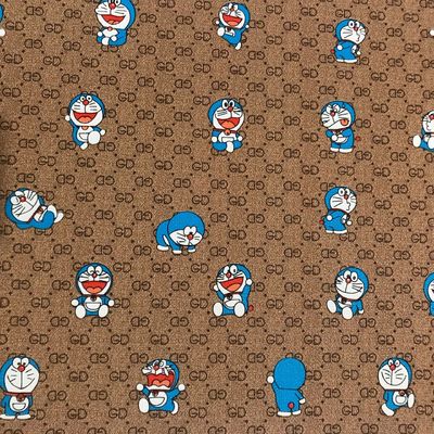 Lettre GD dessinée Jingle Cat PVC faux sacs en cuir étuis téléphonique boîte d'emballage Tissu en cuir