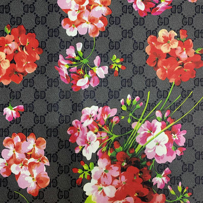 Lettre imprimée GD fleur PVC faux sacs en cuir boîtier téléphonique boîte d'emballage Tissu en cuir