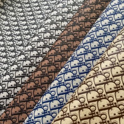 Lettres imprimées PVC faux sacs en cuir sac à main portefeuille étui téléphonique emballage boîte en cuir tissu