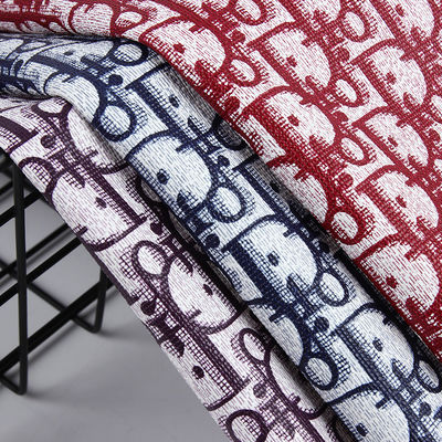 Lettres imprimées PVC faux sacs en cuir sac à main portefeuille étui téléphonique emballage boîte en cuir tissu