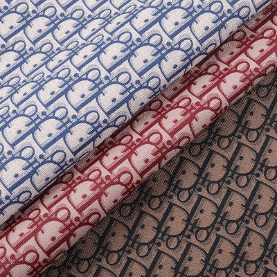 Lettres imprimées PVC faux sacs en cuir sac à main portefeuille étui téléphonique emballage boîte en cuir tissu