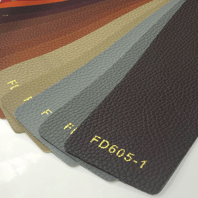 Litchi canapé en cuir en microfibre en tissu en cuir