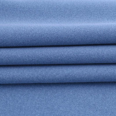 Imitation en microfibre en suède en cuir en tissu de velours à double face pour chaussures