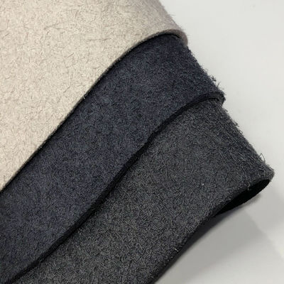 Simulation de cuir en microfibres PU pour chaussures à l'ancienne