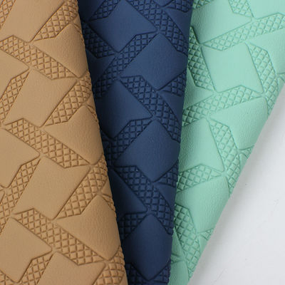 Matraques de sol de voiture sur mesure en cuir tissé en PVC Matériau en cuir anti-moisi