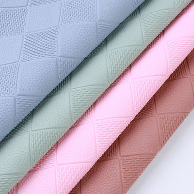 1.1 mm Tapis de sol pour voiture cuir diamant en relief PVC cuir de sol