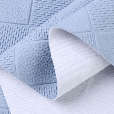 1.1 mm Tapis de sol pour voiture cuir diamant en relief PVC cuir de sol