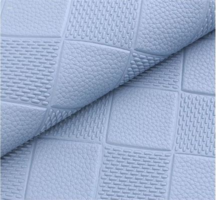 1.1 mm Tapis de sol pour voiture cuir diamant en relief PVC cuir de sol