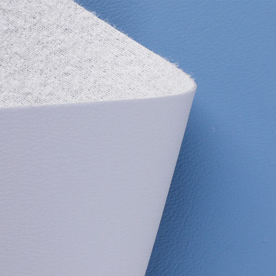 0Épaisseur 0,8 mm cuir en PVC brossé à grains fins avec support en tissu pour meubles