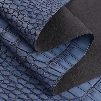 Le cuir en microfibre en relief pour chaussure 1.2 mm Elegance Crocodile Leather