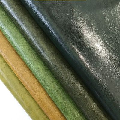 Tissu en cuir de cire à l'huile de vintage Canapé Siège Meuble faux cuir