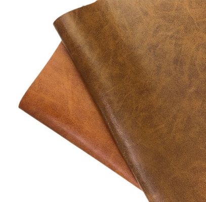 Tissu en cuir de cire à l'huile de vintage Canapé Siège Meuble faux cuir