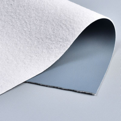 Portemanteau imperméable en nylon doux Texture en cuir semi-PU en poils brossés en bas en faux