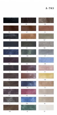 Soft Handfeel 1.5-2.5mm Suède de soutien de l'huile de cire Crazy Horse cuir PVC cuir artificiel pour le sac de siège du canapé