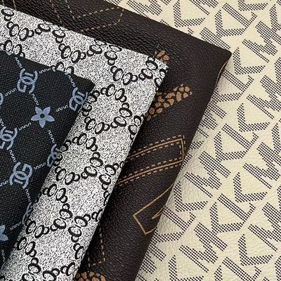 0Tissu en cuir en PVC imprimé de 0,5 mm pour sacs, ordinateurs portables et étuis téléphoniques