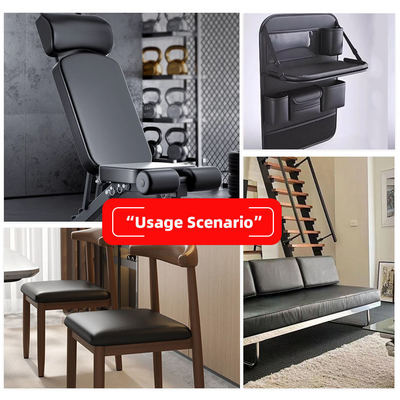 Cuir synthétique artificiel en PVC avec divers motifs grainés litchi, prix bon marché pour chaises, canapés, chaussures, tapis de sol de voiture, simili cuir