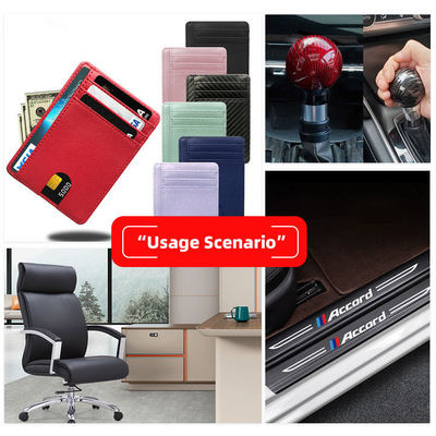 Cuir synthétique PVC artificiel grain fibre de carbone de couleur vive, tissu décoratif pour l'intérieur de voiture et de chaussures