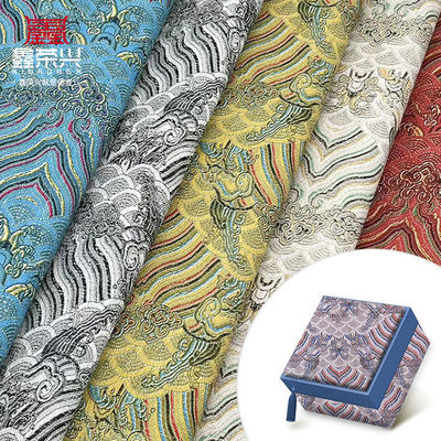 Synthétique PVC Macrame Imprimé Tissu Faux en cuir Film Style pour sac Portefeuille Téléphone Shell Décoratif & Artisanat Utilisation pour le canapé