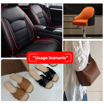 D90 Lychee Fabrique en faux cuir en relief large 150CM PVC cuir synthétique artificiel pour le sac de canapé Chaise tapis de voiture