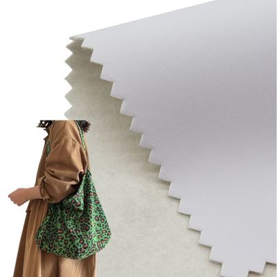 Impression numérique en relief en PVC blanc cuir synthétique artificiel pour sac ordinateur portable téléphone