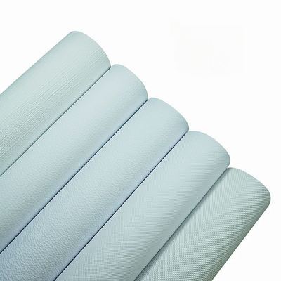 Impression numérique en relief en PVC blanc cuir synthétique artificiel pour sac ordinateur portable téléphone