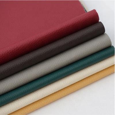 PVC Litchi Grain cuir synthétique pour meubles largeur 54"